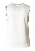 Marken-Seidenbluse offwhite