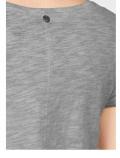 Marken-Shirt grau-melange