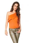 Marken-Shirt orange