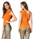 Marken-Shirt orange