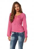 Marken-Shirt pink