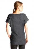 Marken-Shirt schwarz-silber