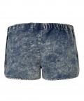 Marken-Shorts blau