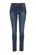 Marken-Skinny-Jeans blau