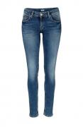 Marken-Skinny-Jeans blau-used 30 inch