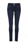 Marken-Skinny-Jeans dunkelblau 30 inch