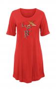 Marken-Sleepshirt fire red