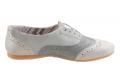 Marken-Slipper grau-blau