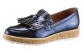 Marken-Slipper navy-metallic Gr. 41