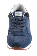 Marken-Sneaker blau