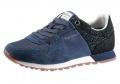 Marken-Sneaker blau