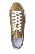 Marken-Sneaker goldfarben