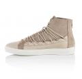 Marken-Sneaker taupe