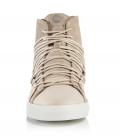 Marken-Sneaker taupe