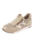 Marken-Sneaker taupe-metallic