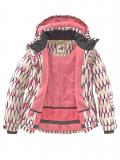 Marken-Snowboardjacke natur-bunt