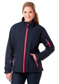 Marken-Softshelljacke marine