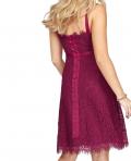 Marken-Spitzenkleid fuchsia