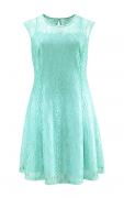 Marken-Spitzenkleid mint