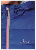 Marken-Steppjacke blau