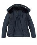 Marken-Steppjacke dunkelblau