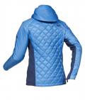 Marken-Steppjacke hellblau