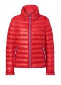 Marken-Steppjacke rot