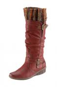 Marken-Stiefel rot