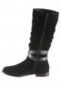 Marken-Stiefel schwarz