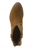 Marken-Stiefelette cognac  Gr. 36