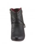 Marken-Stiefelette schwarz