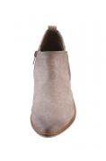 Marken-Stiefelette taupe used