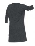 Marken-Strickkleid anthrazit