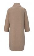 Marken-Strickkleid beige