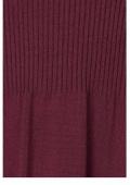 Marken-Strickkleid bordeaux