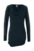 Marken-Strickkleid navy