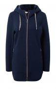 Marken-Sweatjacke marine Gr. M