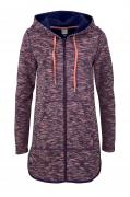 Marken-Sweatjacke marine-pink