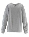 Marken-Sweatshirt grau