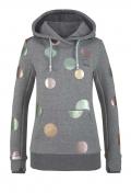 Marken-Sweatshirt grau-melange