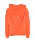 Marken-Sweatshirt neon-orange