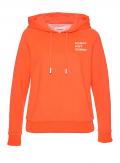 Marken-Sweatshirt neon-orange