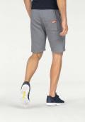 Marken-Sweatshorts grau-melange