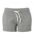 Marken-Sweatshorts graumelenge