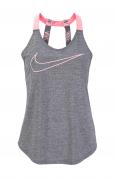 Marken-Tanktop grau-melange