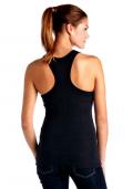 Marken-Tanktop schwarz-bunt