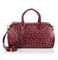 Marken-Tasche bordeaux