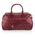 Marken-Tasche bordeaux