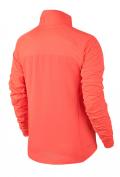 Marken-Trainingsjacke neonkoralle