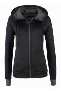 Marken-Trainingsjacke schwarz